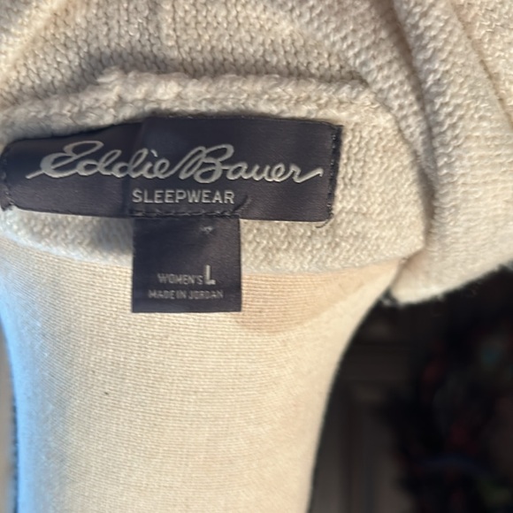 Eddie Bauer Sleepwear Sweater Jacket - Picture 4 of 8